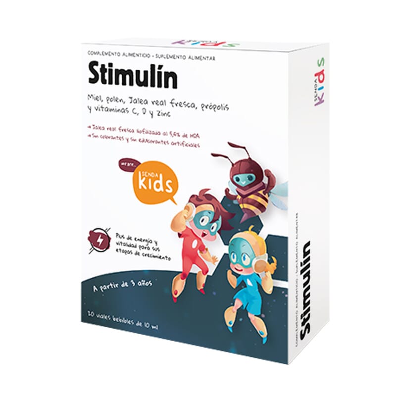 Senda Kids Stimulin Geleia Infantil 20 Frascos