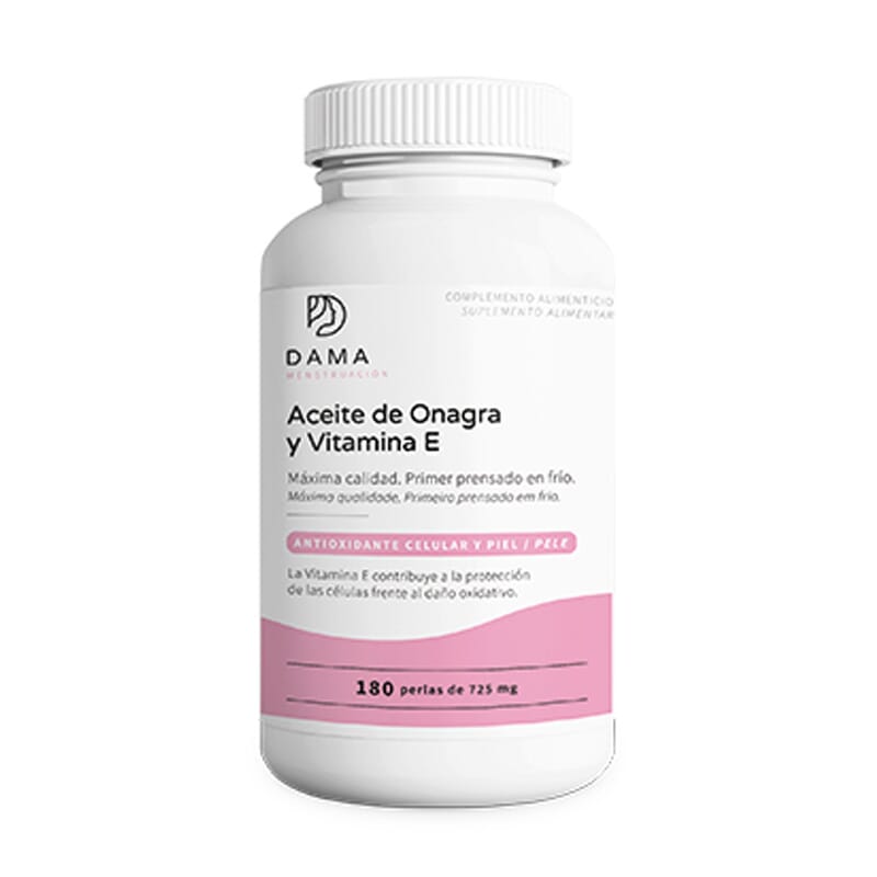 Huile D’Onagre et vitamine E 180 Capsules molles