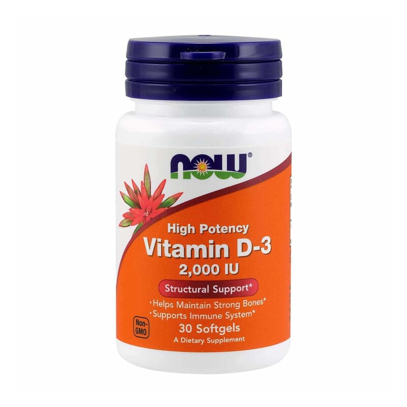 Vitamin D-3 2000 IU 30 Perlas