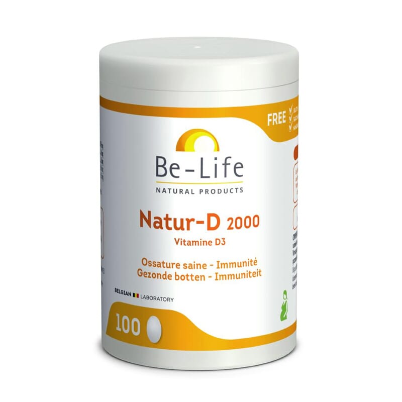 Natur-D 2000 Vitamina D3 100 Caps