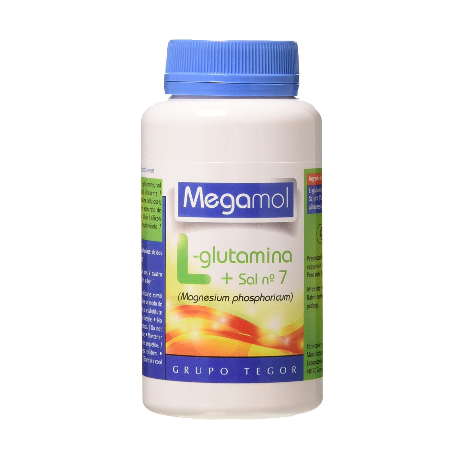 L-glutamina + Sel 7 Megamol 100 Gélules