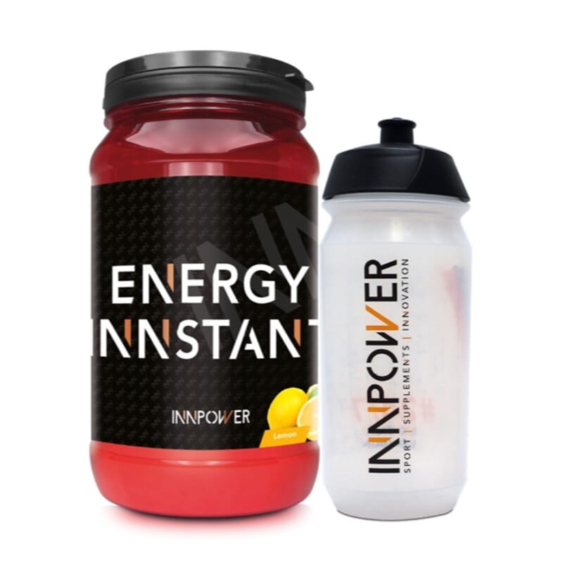 Energy Instant Limão + Garrafa 940g
