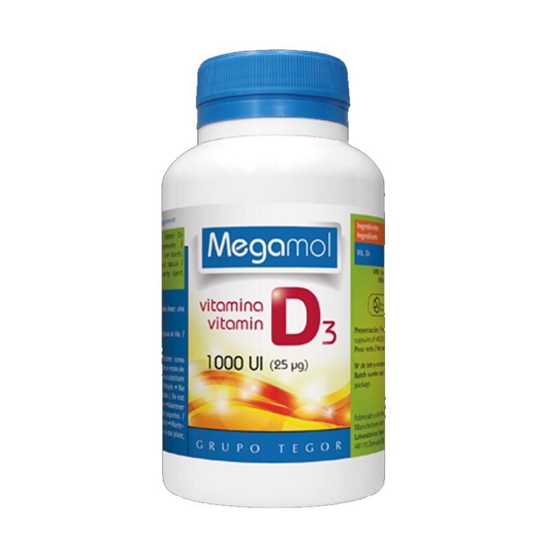 Vitamin D3 1000 UI Megamol 100 Caps