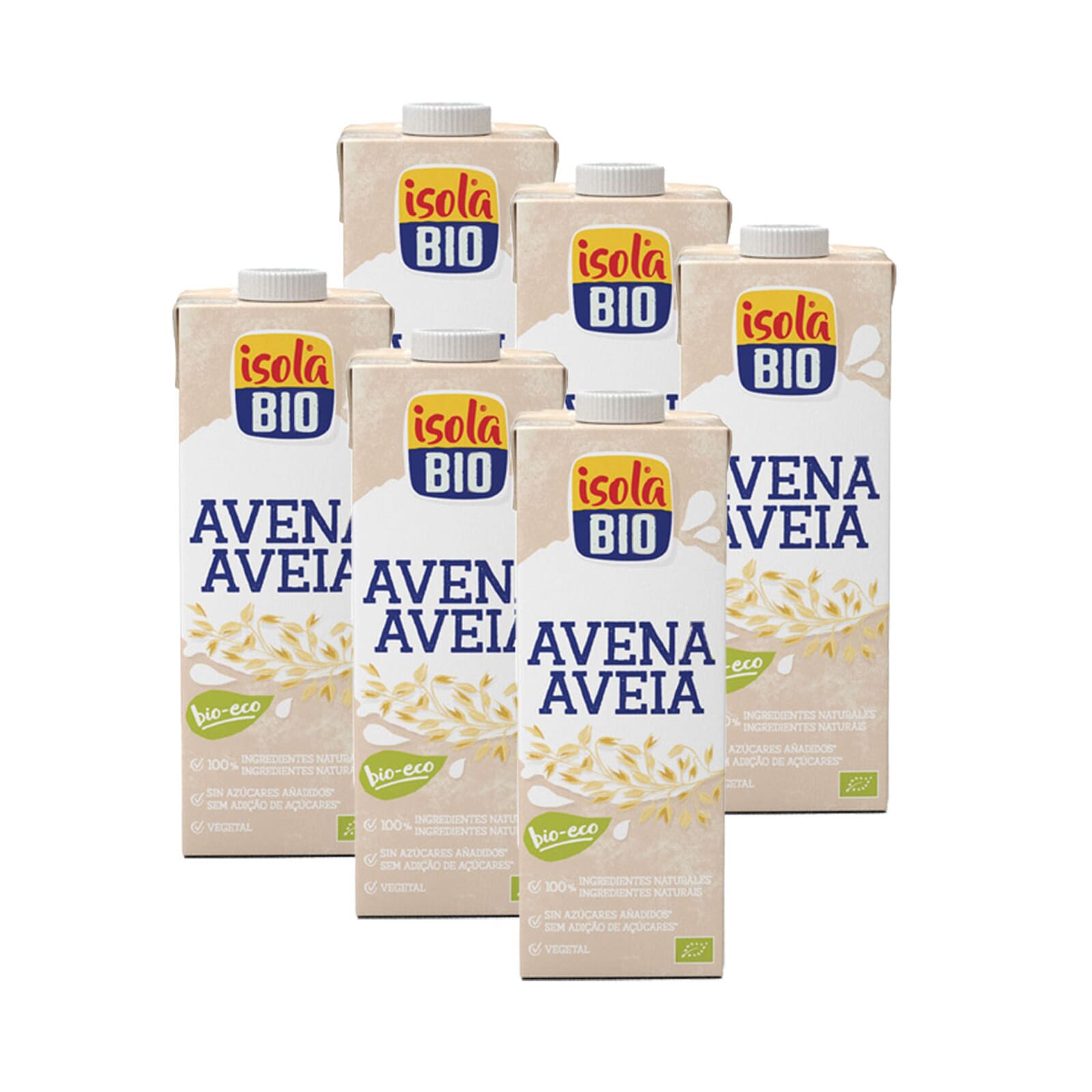 Pack Bebida De Avena Bio 6 Uds 1 L