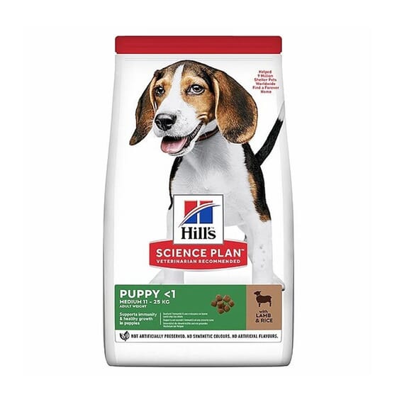 Dog Adult Puppy Medium Lamm und Reis 2.5 Kg von Hill's