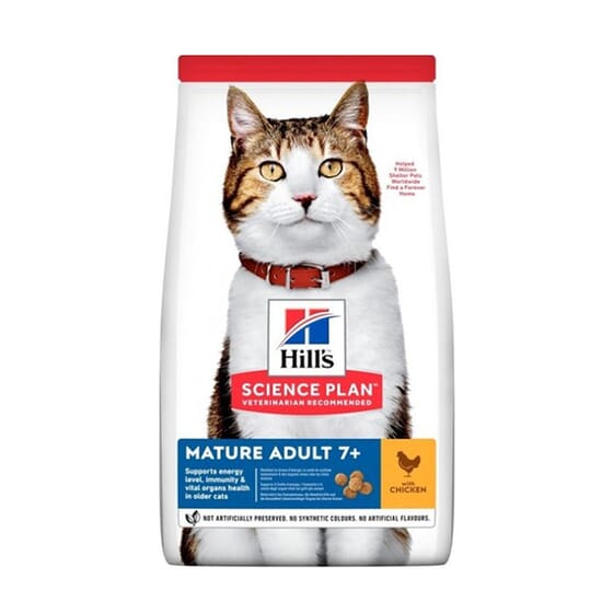 Cat Adult 7+ Mature Huhn 1.5 Kg von Hill's