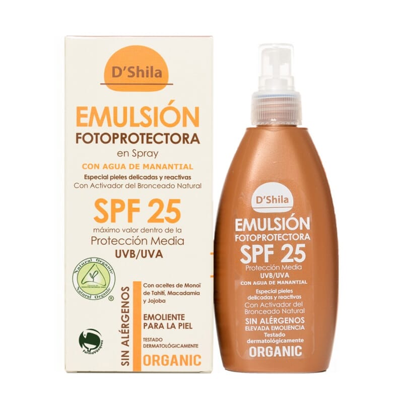 Emulsión Fotoprotectora Spray SPF25 200 ml