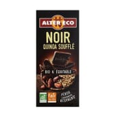 Chocolate Negro Con Quinoa Hinchada Bio 100g de Altereco