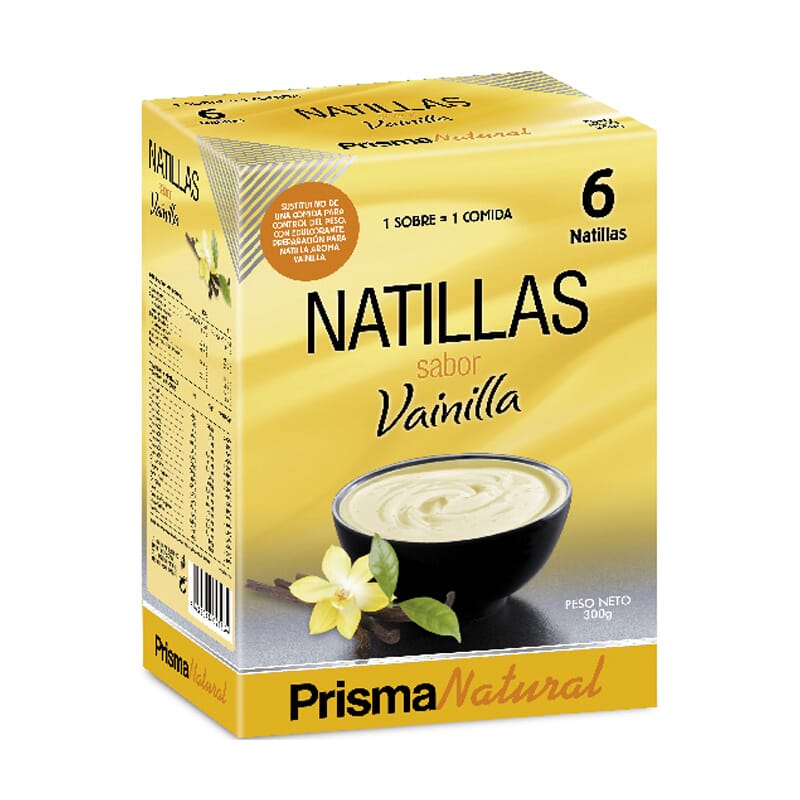 NATILLA DE VAINILLA 6 Sobres 50g