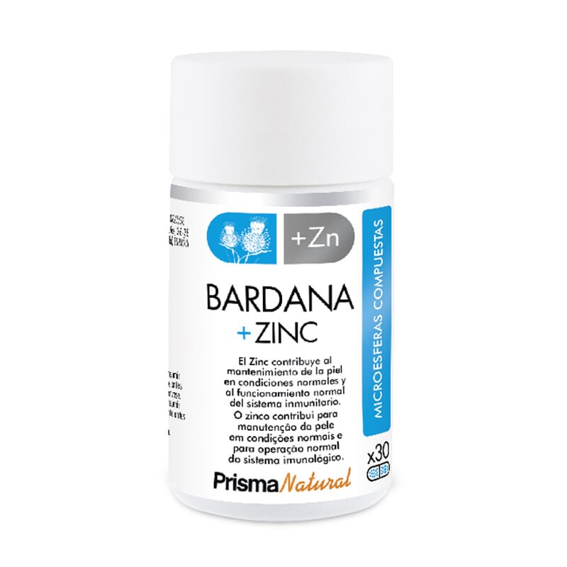 BARDANA + ZINC 30 Caps