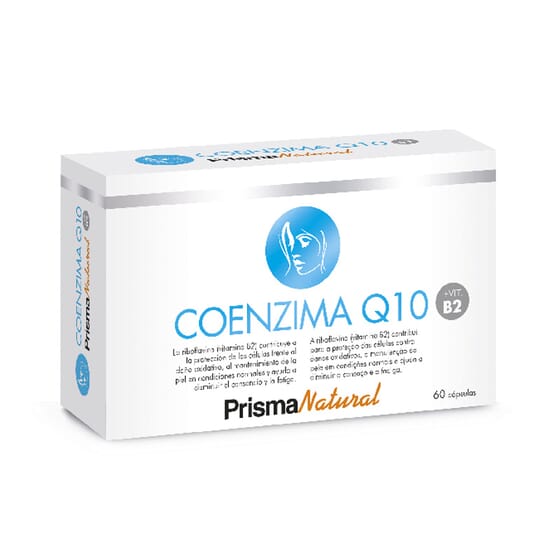 Coenzima Q10 + Vit B2 60 Caps di Prisma Natural