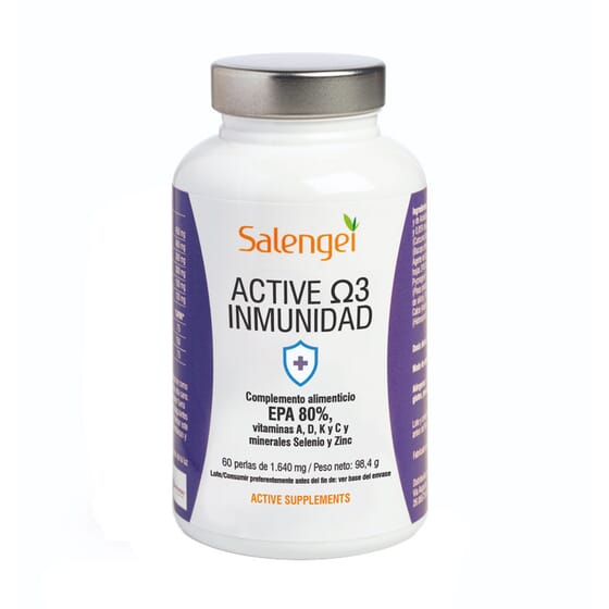 Active Omega 3 Inmunidad 60 Perlas de Salengei