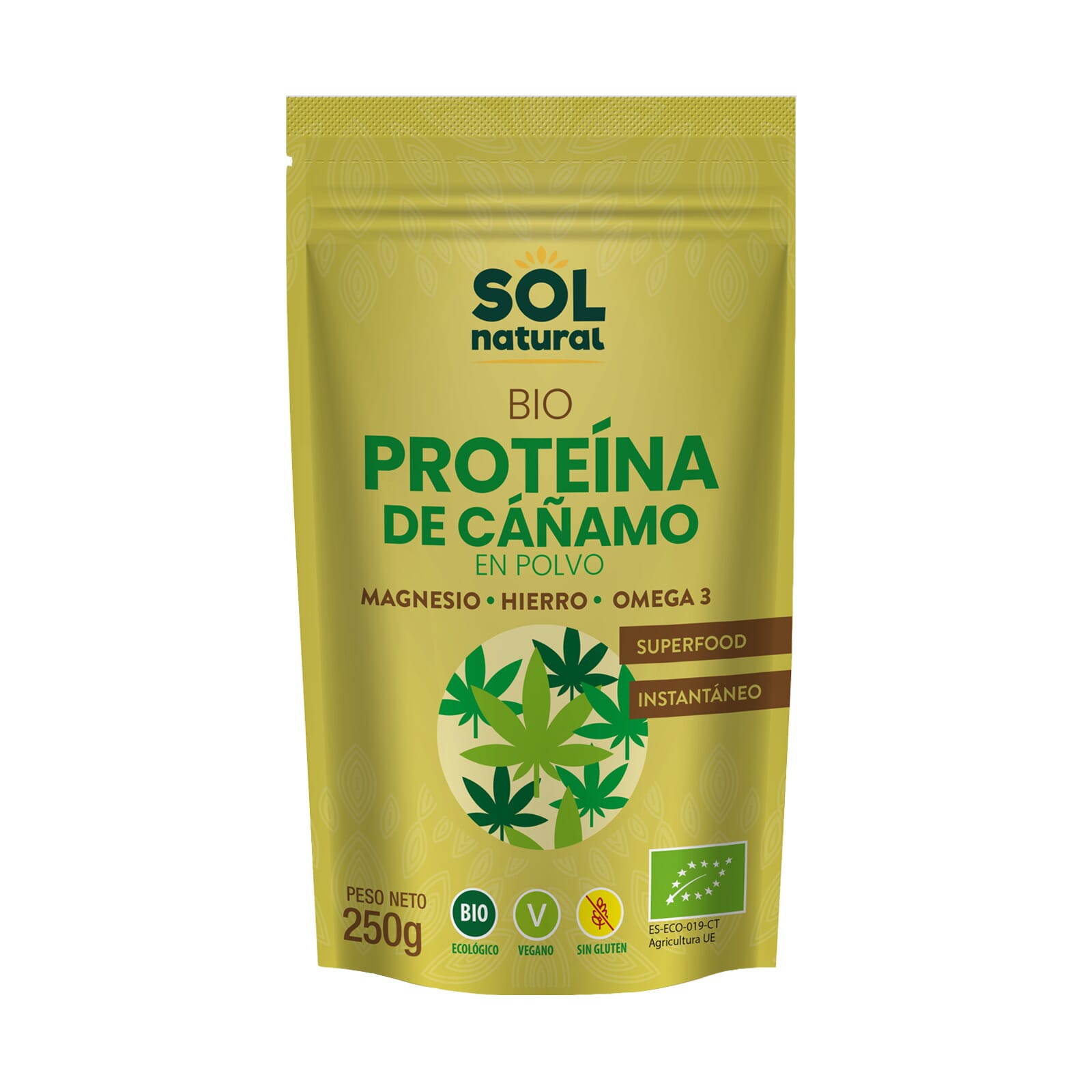 Proteina De Cañamo Bio 250g