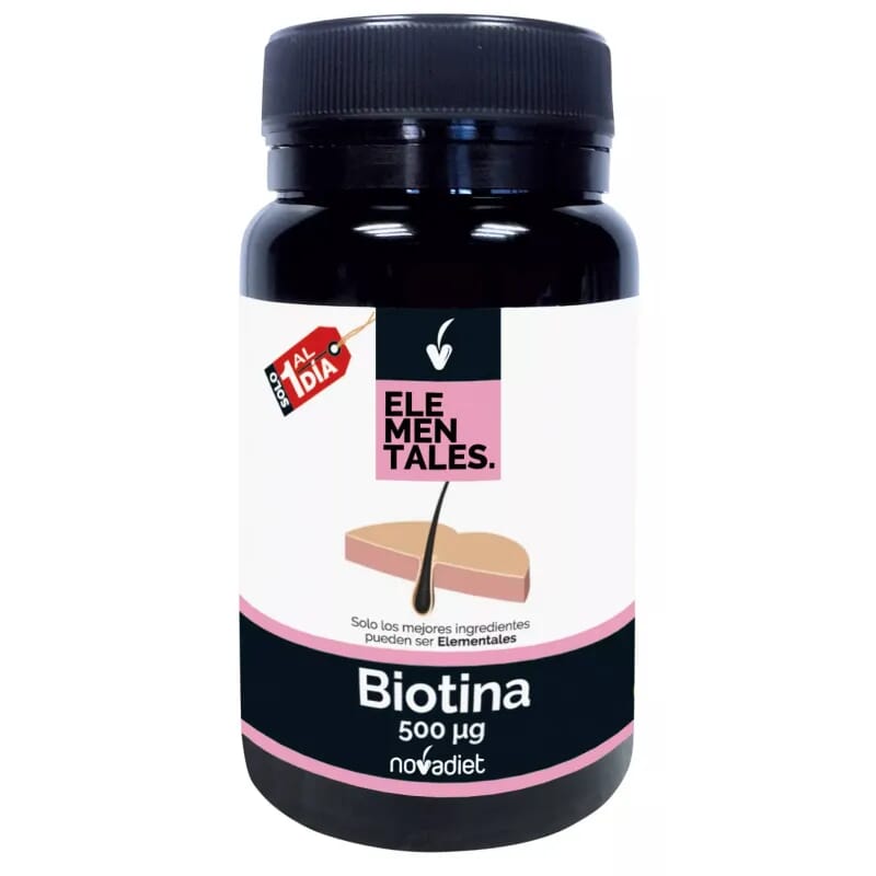 Biotina Elementales 500 mcg 120 Tabs