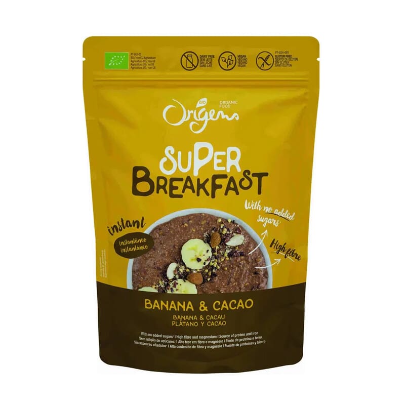 Super Breakfast Banana Cacao Bio 300g