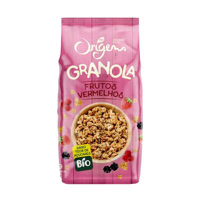 Granola De Frutos Vermelhos Bio 300g