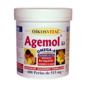 Agemol - Omega-6 515 mg 480 Perlas de OIKOS