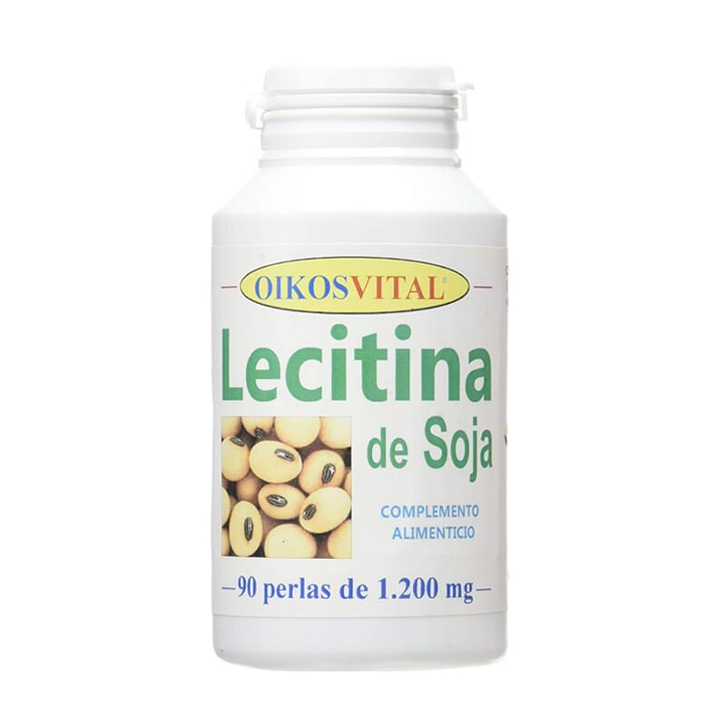 Lecitina Soja 1200 mg 90 Perlas