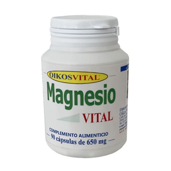 Magnesio-Vital 650 mg 90 Caps de Oikos