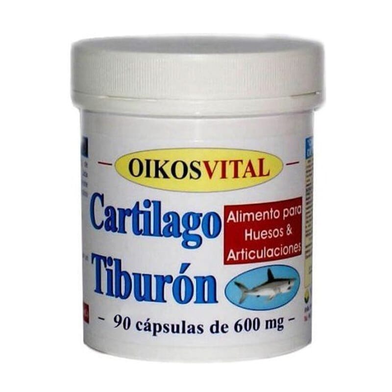 Cartilago Tiburón-Plus 600 mg 90 Caps