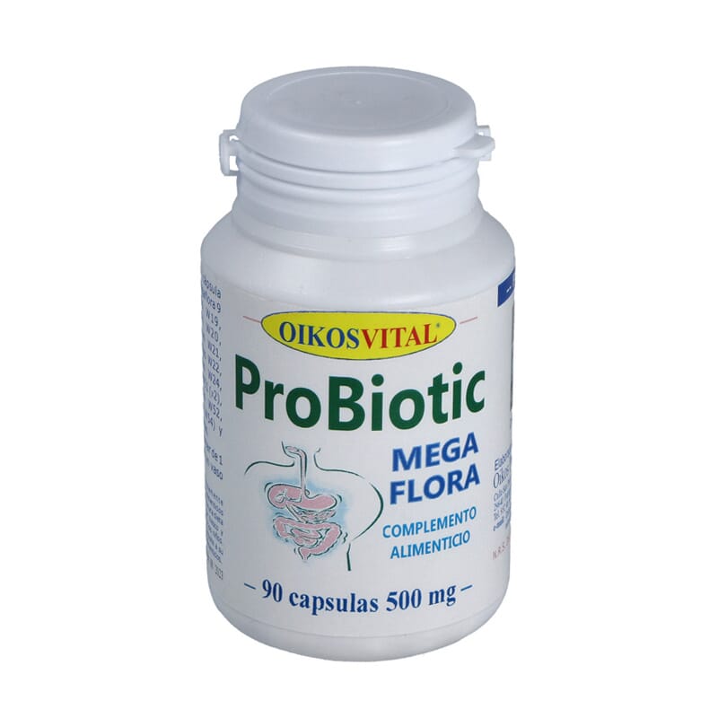Probiotic Megaflore 500 mg 90 Gélules