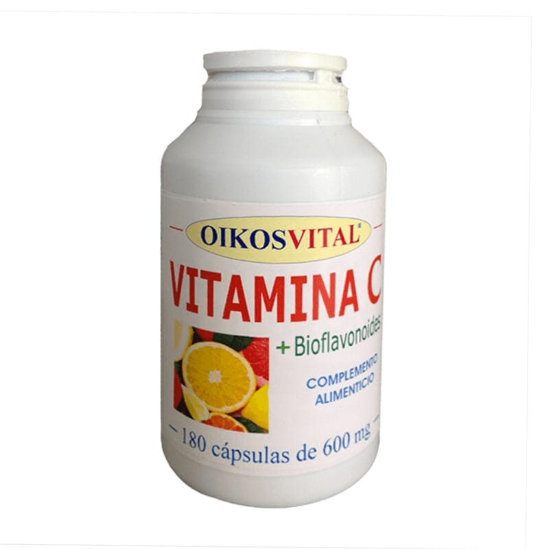 Vital-Vitamin C + Bioflavonoide 600 mg 180 Caps
