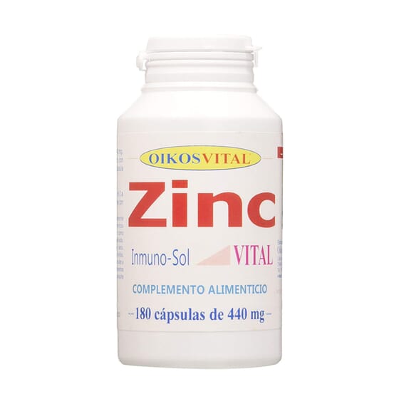Zinco Vital Plus 500 mg 180 Caps di Oikos