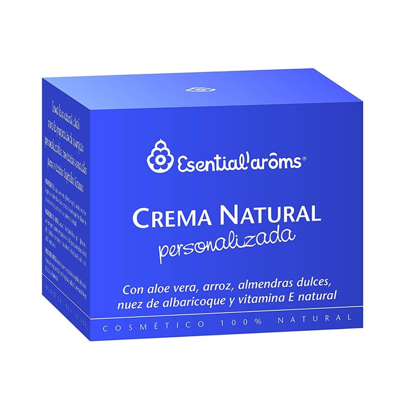 Crema Natural Personalizada 40g