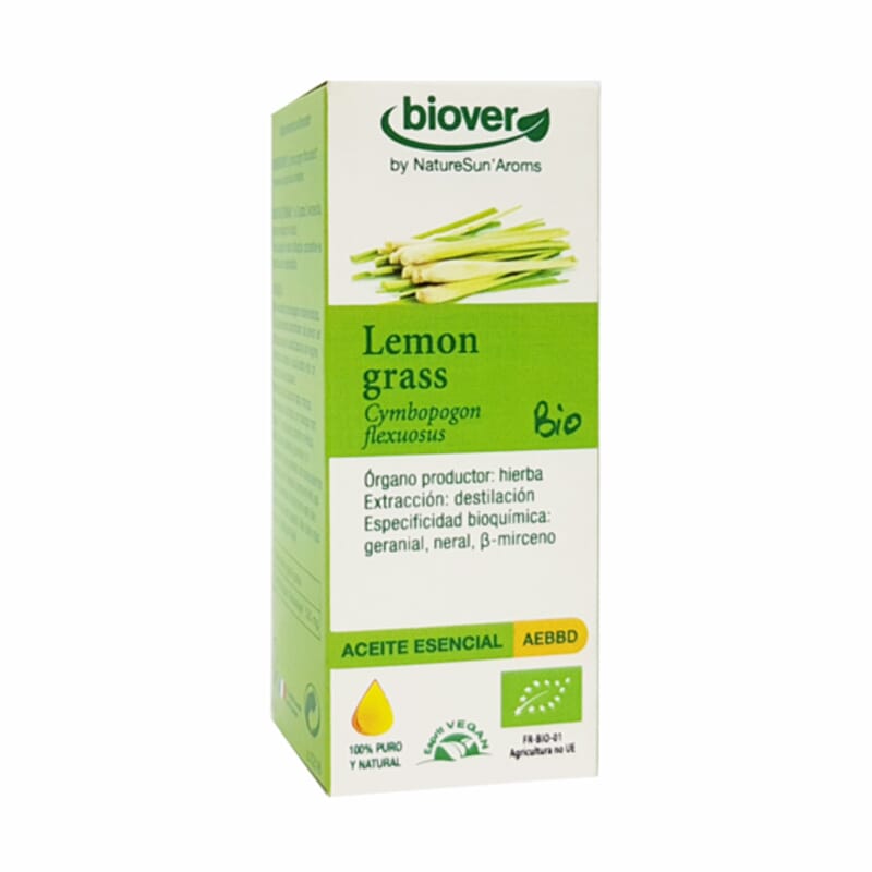 Huile essentielle Cymbopogon Flexuosus Lemon Grass Bio 10 ml