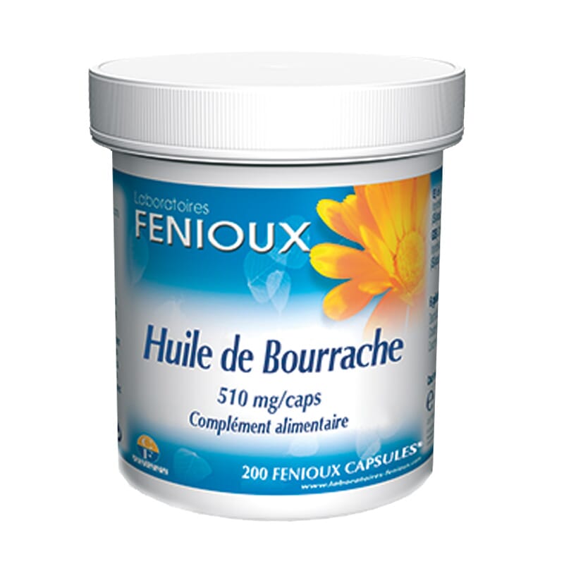 Óleo De Borragem 200 Pérolas