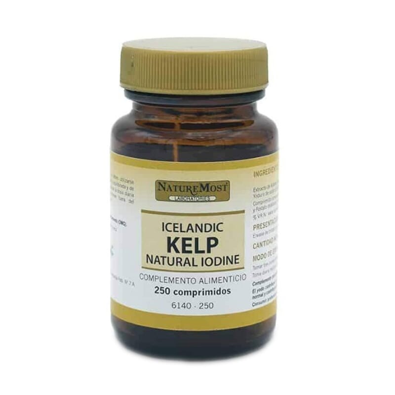 Kelp Icelandic Natural Iodine 225 mcg 250 Tabs