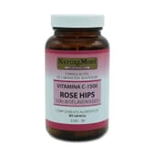 Vitamine C 1500 mg Rose Hips 1500 mg 90 Tabs de Naturemost