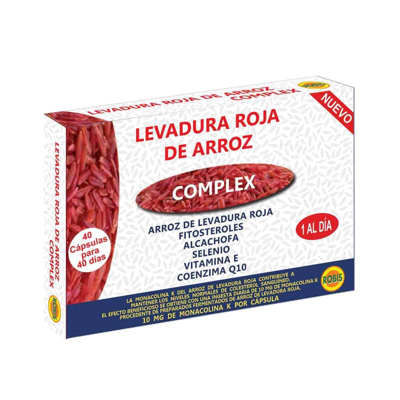 Levadura Roja De Arroz 40 Caps