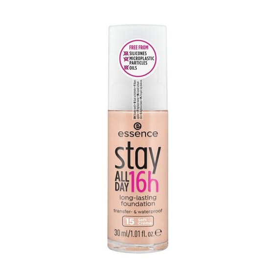 Stay All Day 16H Long-Lasting Foundation 15 Soft Creme 30 ml von Essence