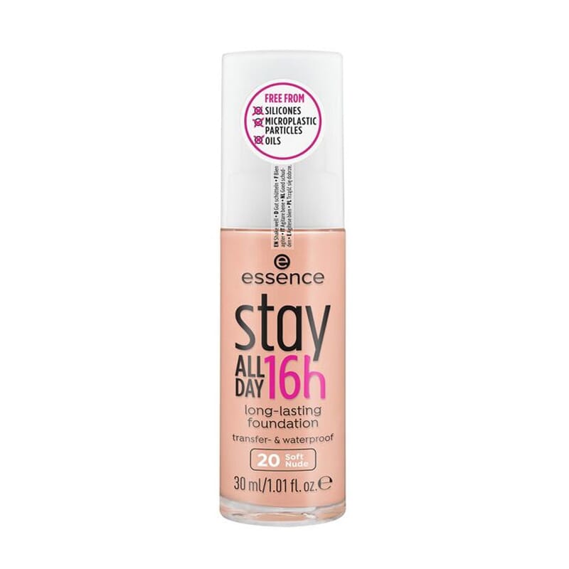 Stay All Day 16H Long-Lasting Foundation 20 Soft Nude 30 ml