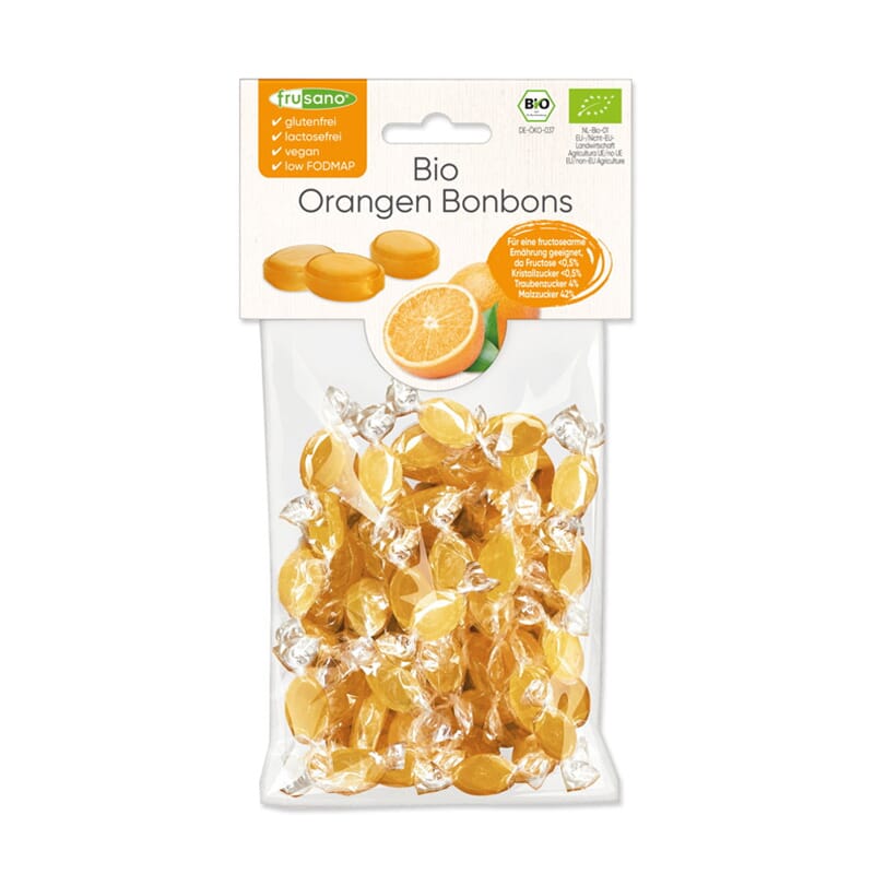 Caramelos De Naranja Bio 85g