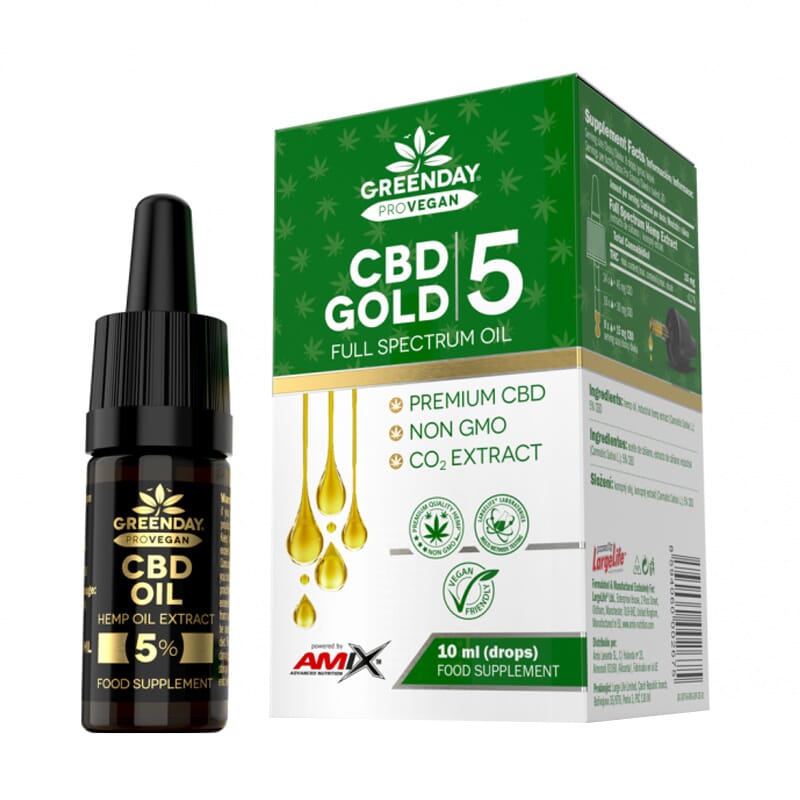 Greenday Provegan CBD Gold 5% 10 ml