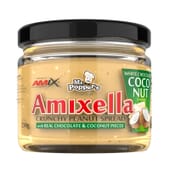 Amixella Peanut Spread Chocolat Blanc Noix de Coco 250g de Amix Nutrition