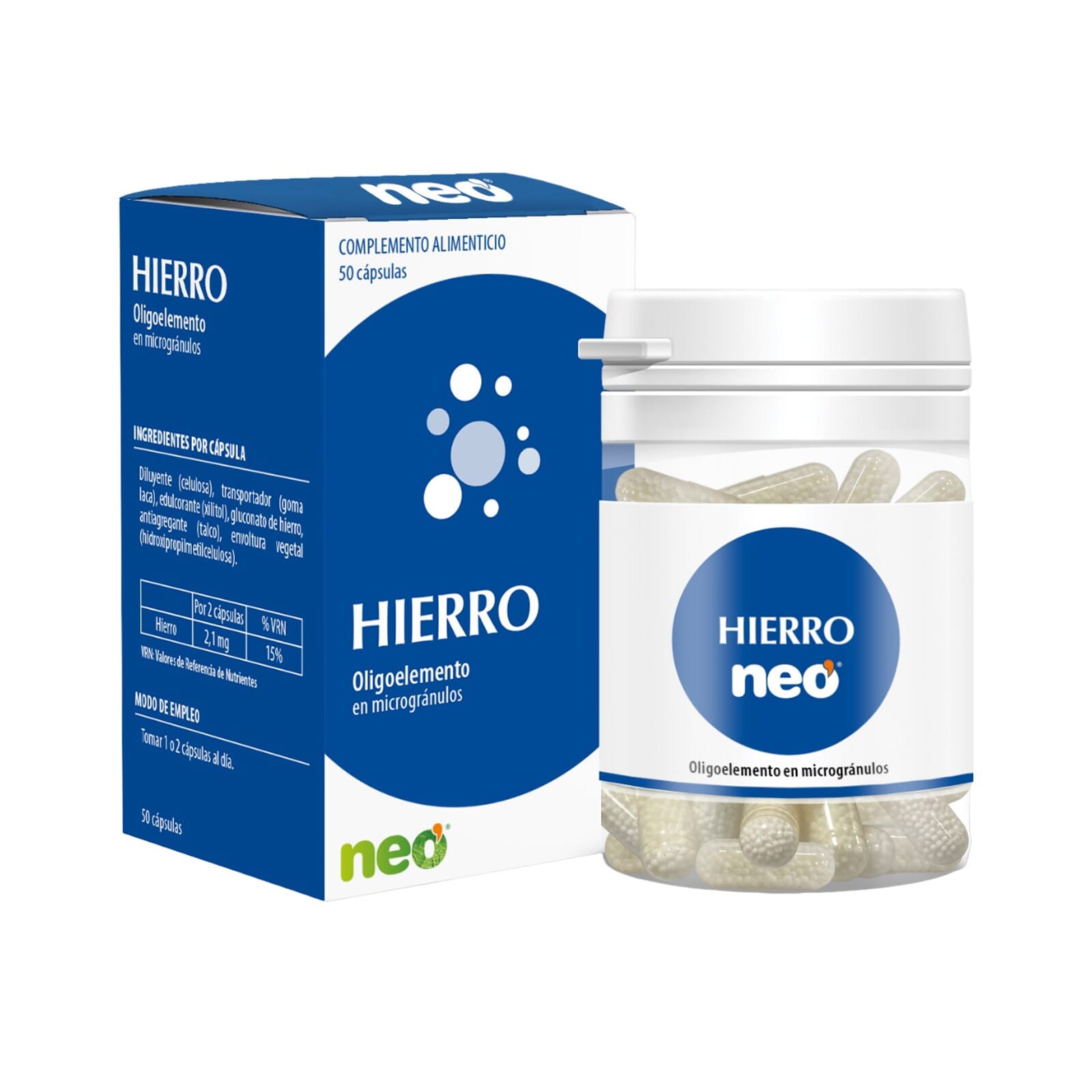 Microgranulos Eisen 50 Caps