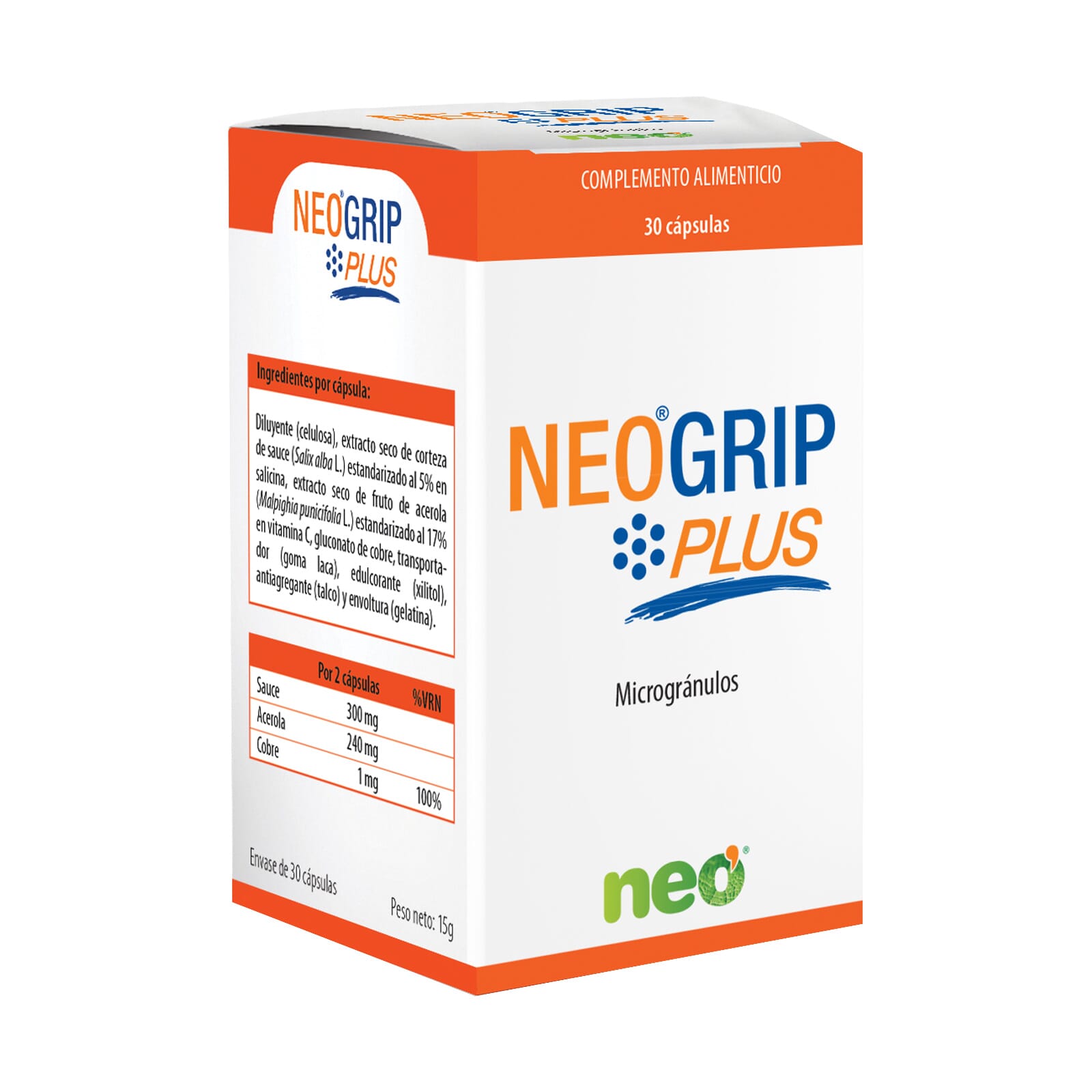 Neogrip Plus 30 Caps