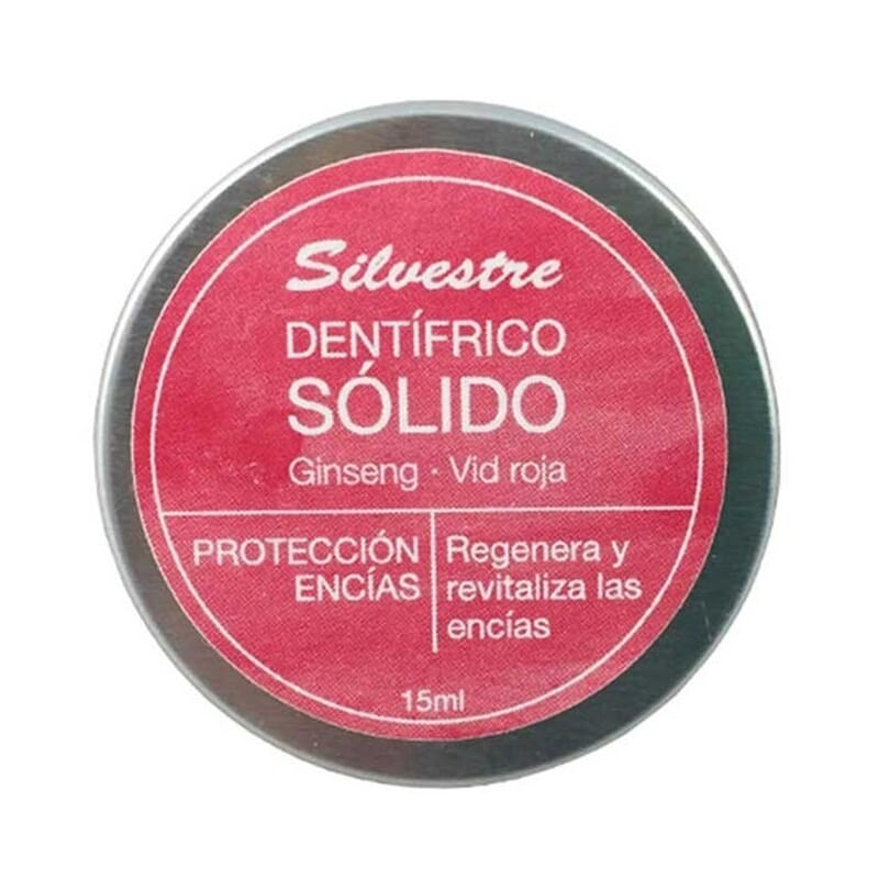 Dentífrico Sólido Ginseng Videira Vermelha 15 ml