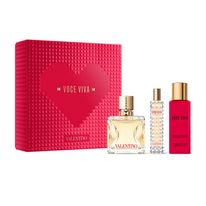 Voce Viva Lote EDP 100 ml + EDP 15 ml + Loción Corporal 100 ml