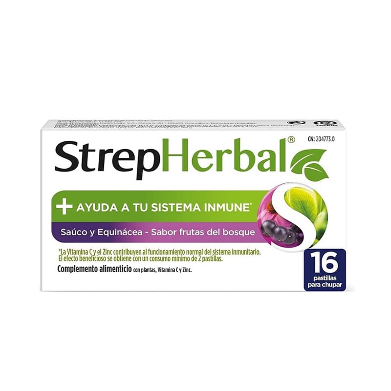 Strepherbal Holunder & Echinacea 16 Tabs