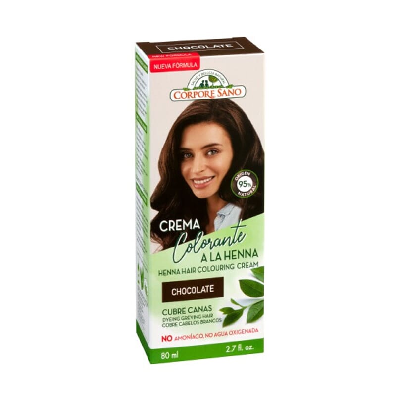 Farbcreme Schokoladenfarbenes Haar 80 ml
