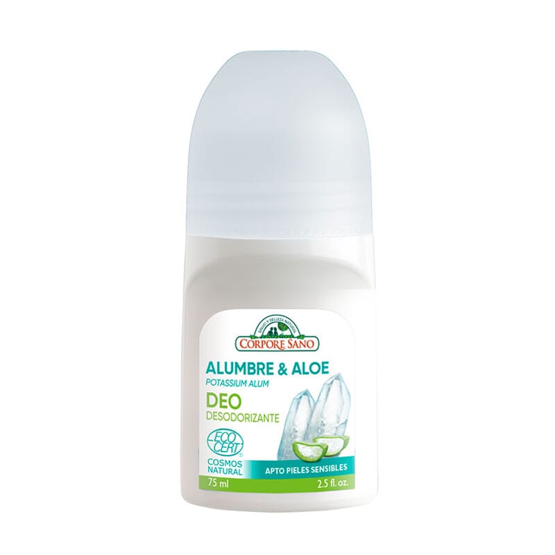 Desodorante Alumbre Y Aloe 75 ml