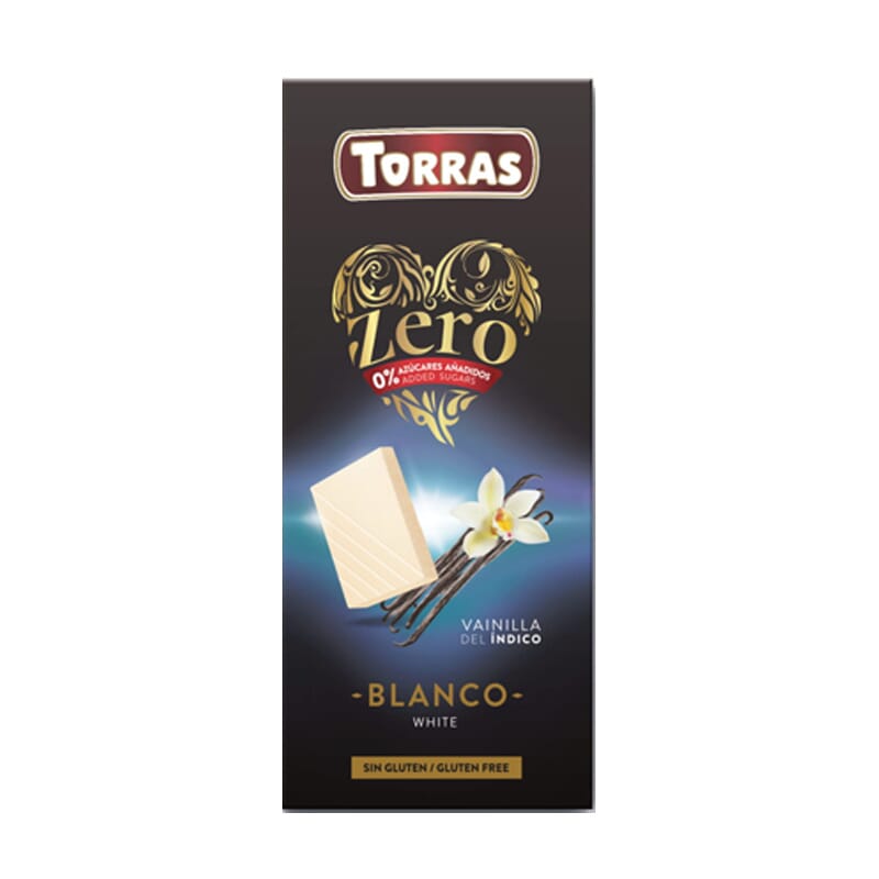 Zero Chocolat Blanc Vanille De l'Indique 100g