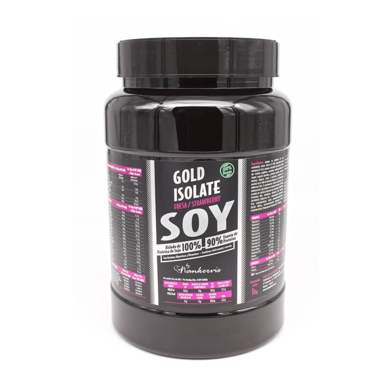 Gold Isolate Soy Morango 1Kg