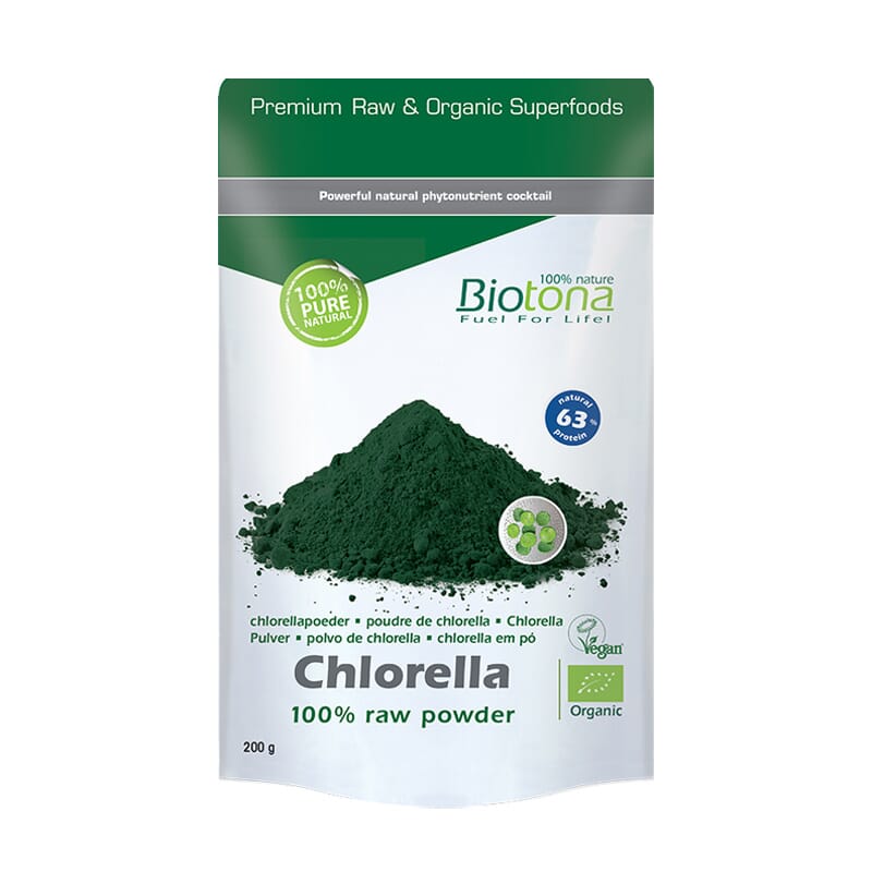 Chlorella Cruda En Polvo Bio 200g