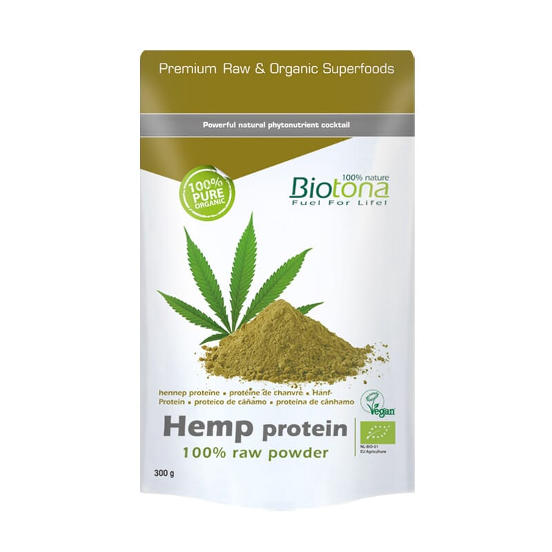 Proteína De Cânhamo Em Pó Bio 300g