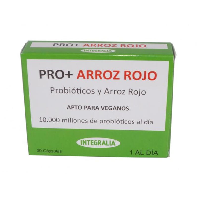Pro + Arroz Rojo 30 Caps